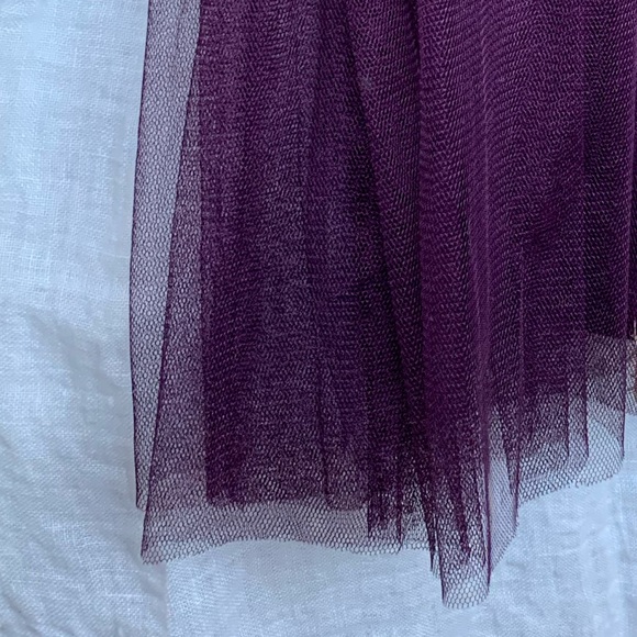 Watters Harlynn Bridesmaid Dress, Eggplant/Purple - Picture 5 of 7